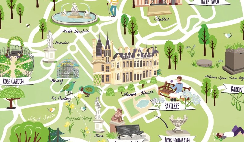 Waddesdon-visitor mindfulness-map detail