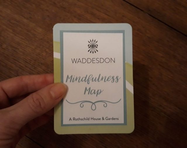 folding waddesdon mindfulness map