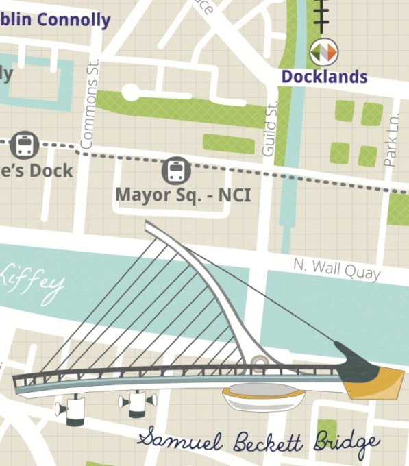 Dublin campus map