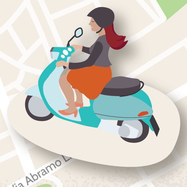 Palermo-map-vespa-scooter-woman