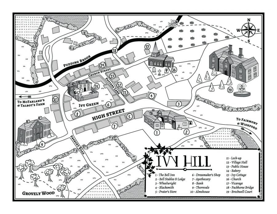 Ivy Hill historical style map