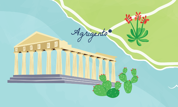 Sicily-map-Agrigento