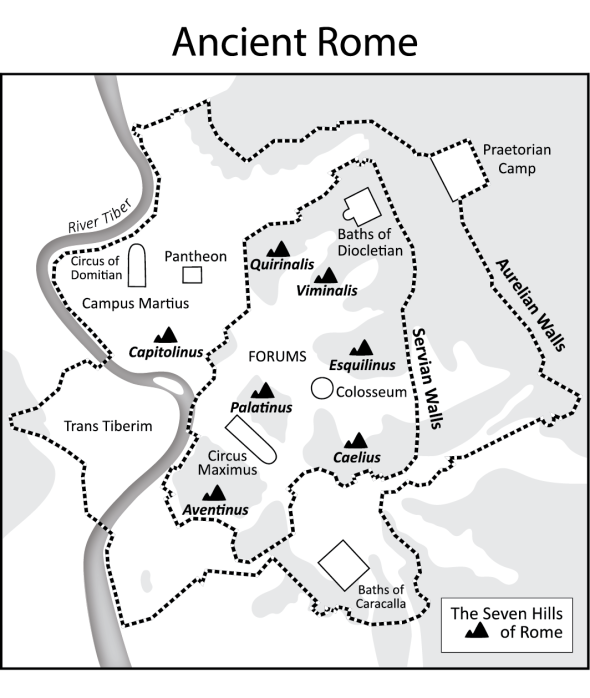 Ancient Rome Map