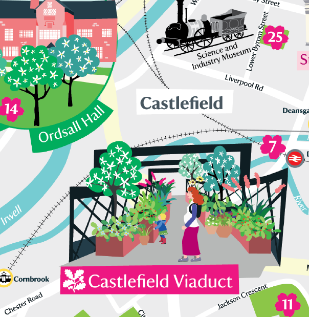 manchester blossom map