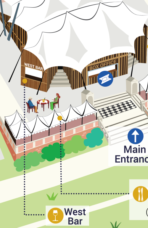 Opera Holland Park Map